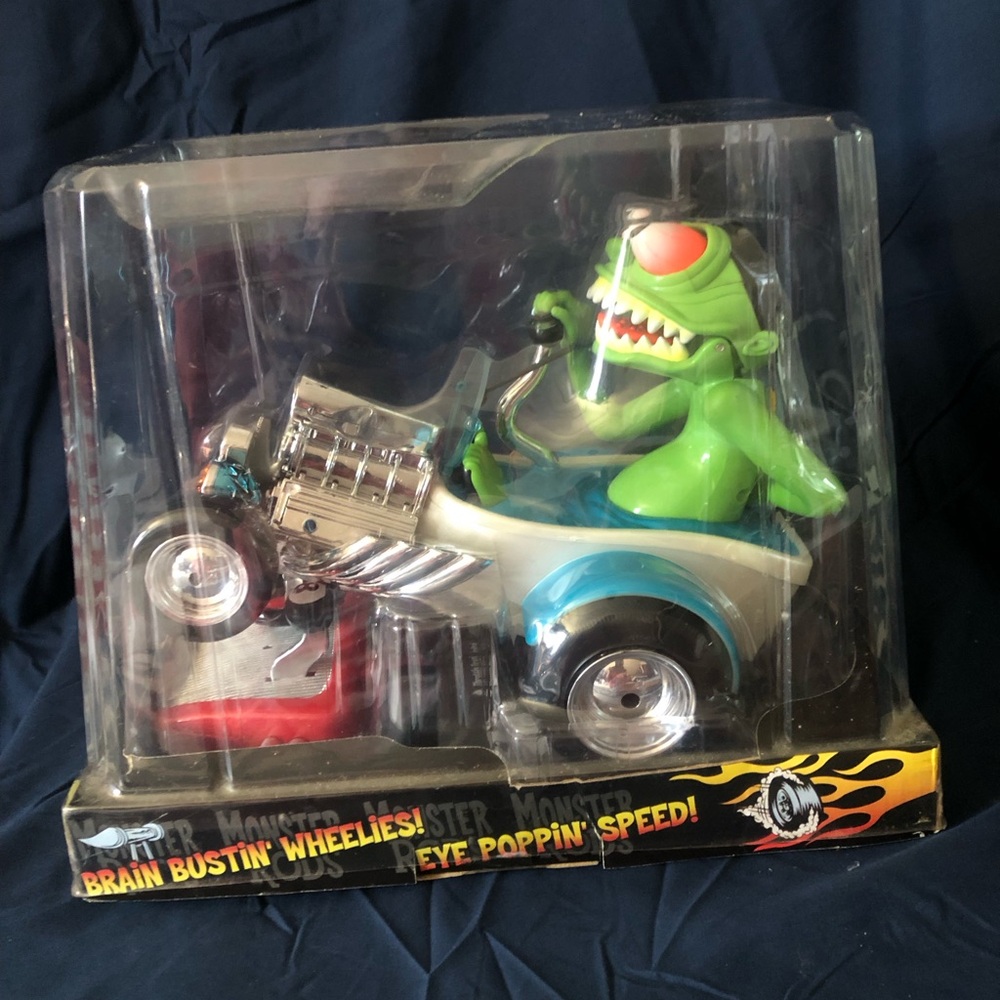 Remote control Rat Fink Monster Rod Zoomin Zombies New old stock